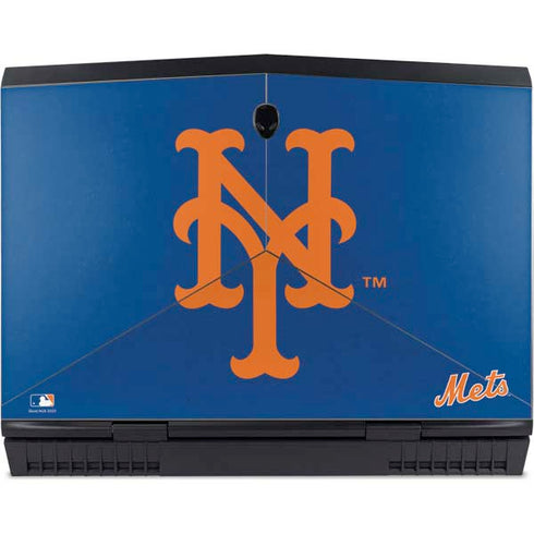MLB New York Mets - Solid Distressed Dell Alienware Skin